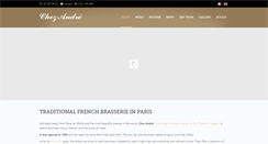 Desktop Screenshot of chez-andre.com